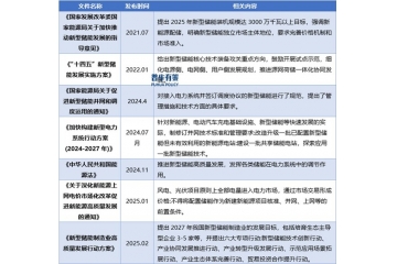 剖析新型儲(chǔ)能行業(yè)：2025年政策護(hù)航下的發(fā)展與困境